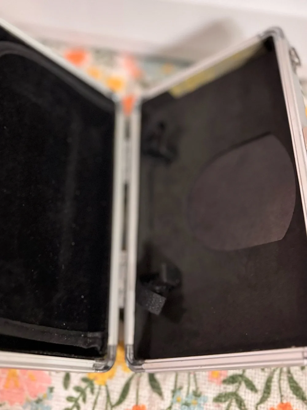 Intec branded aluminum safe case designed to protect gaming devices